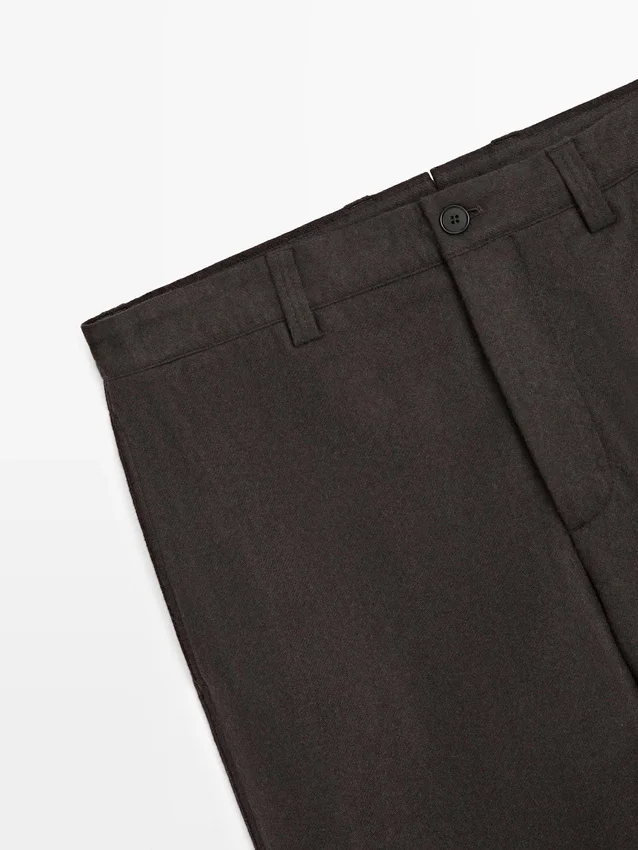 Total-Look-Hose aus Wollmischung Total-Look-Hose aus Wollmischung