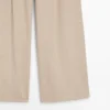 Weit geschnittene Hose mit hoher Taille Weit geschnittene Hose mit hoher Taille