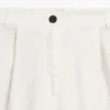 Weite Hose aus 100 % Leinen mit Gummizug Weite Hose aus 100 % Leinen mit Gummizug
