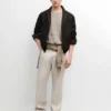 Wendbare Leinenjacke Wendbare Leinenjacke