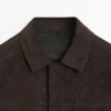 Wildlederjacke mit Taschen Wildlederjacke mit Taschen