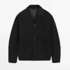 Wildlederjacke mit Taschen