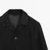 Wildlederjacke mit Taschen