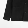 Wildlederjacke mit Taschen