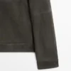 Wildlederjacke mit Taschen Wildlederjacke mit Taschen