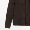 Wildlederjacke mit Taschen Wildlederjacke mit Taschen